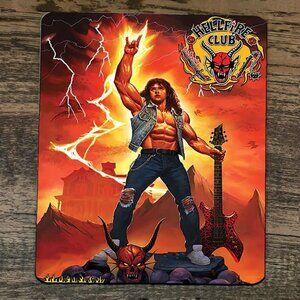 Mouse‎ Pad Eddie Munson Rock God Stranger Things Hellfire Club